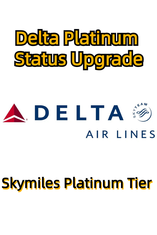 Delta Platinum Status Upgrade / SkyTeam Elite / 3 Month Trial